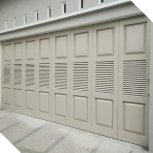 Jual pintu garasi besi kayu